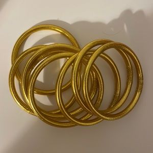 Medium Gold Budha Bangles